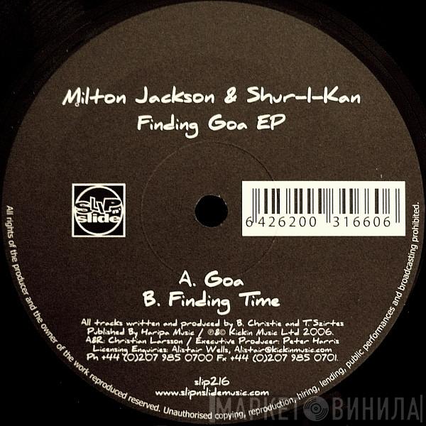 Milton Jackson, Shur-i-kan - Finding Goa EP