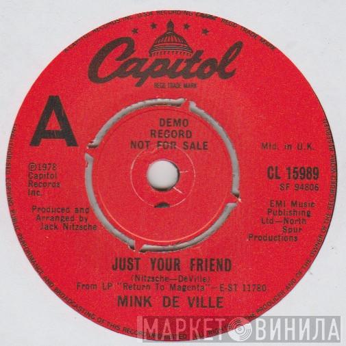 Mink DeVille - Just Your Friends