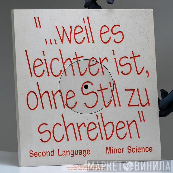 Minor Science - Second Language