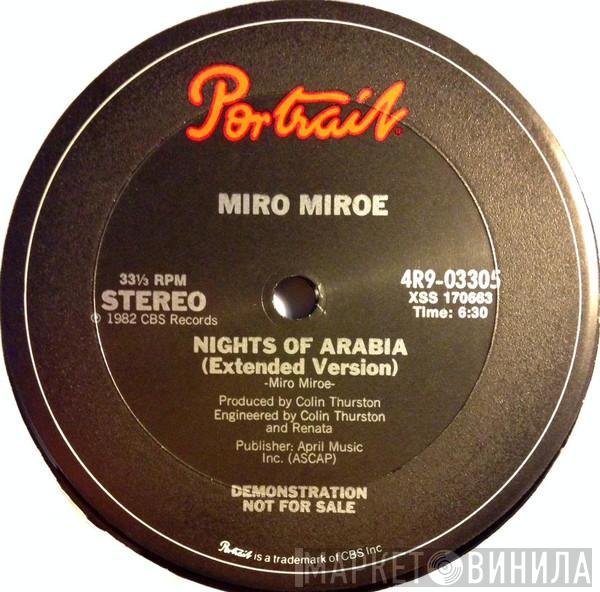Miro Miroe - Nights Of Arabia