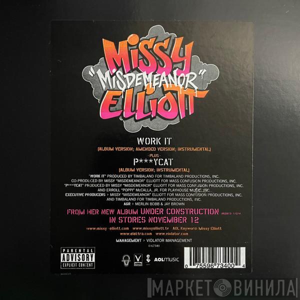  Missy Elliott  - Work It / P***ycat