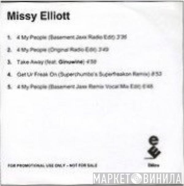  Missy Elliott  - 4 My People