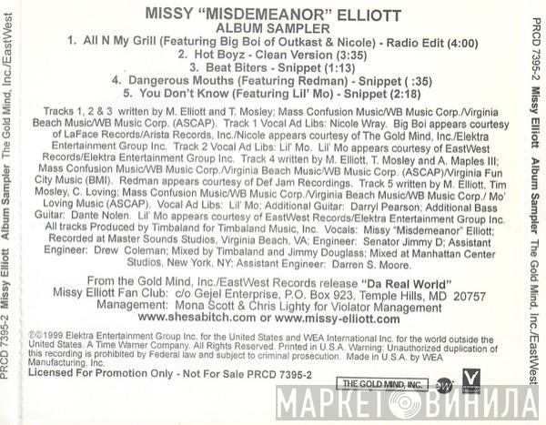  Missy Elliott  - Album Sampler