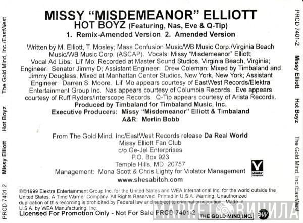  Missy Elliott  - Hot Boyz