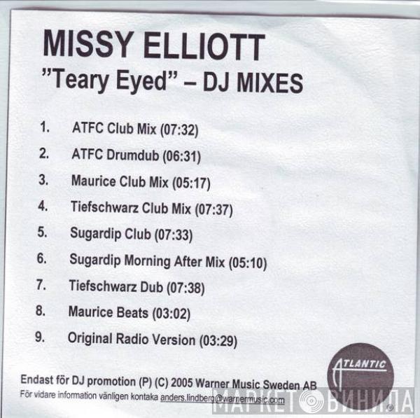  Missy Elliott  - Teary Eyed (DJ Mixes)