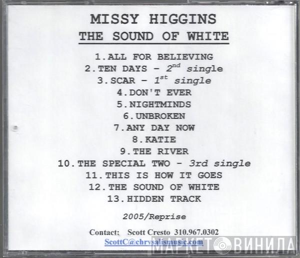  Missy Higgins  - The Sound Of White