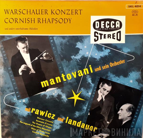 Mit Mantovani And His Orchestra  Rawicz & Landauer  - Warschauer Konzert Cornish Rhapsody
