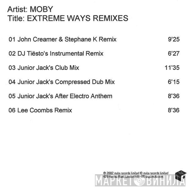  Moby  - Extreme Ways (Remixes)