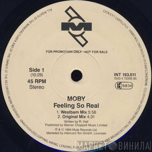  Moby  - Feeling So Real