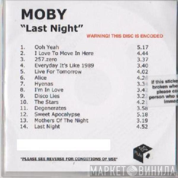  Moby  - Last Night