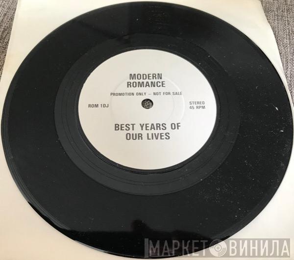  Modern Romance  - Best Years Of Our Lives / Best Years Of Our Lives (Christmas Mix)