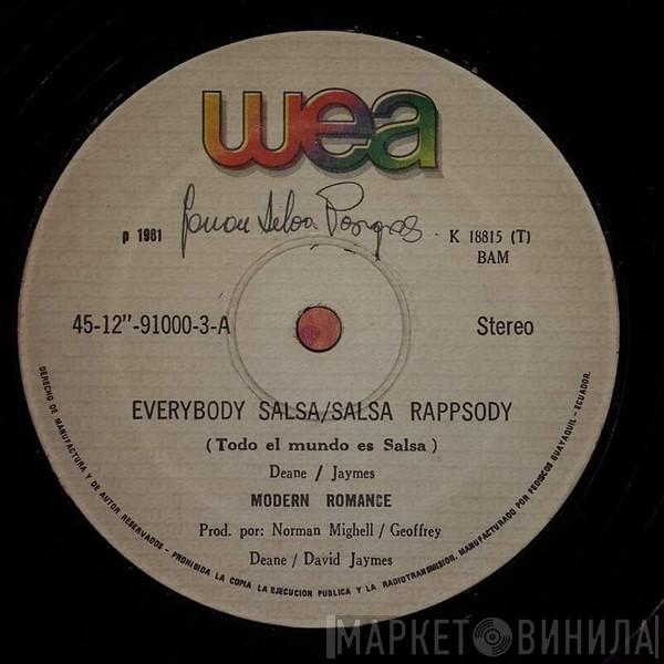  Modern Romance  - Everybody Salsa/Salsa Rappsody = Todo El Mundo Es Salsa