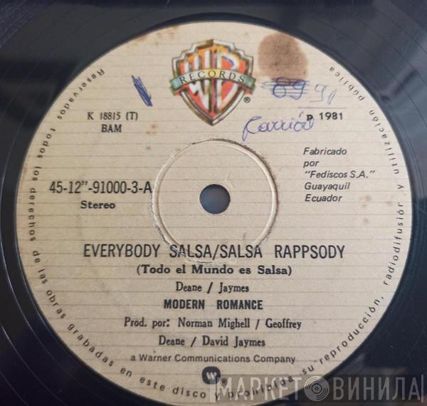  Modern Romance  - Everybody Salsa/Salsa Rappsody = Todo El Mundo Es Salsa