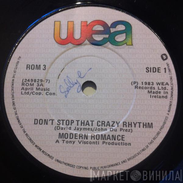 Modern Romance - Don't Stop That Crazy Rhythm