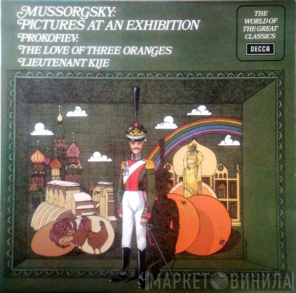 Modest Mussorgsky, Maurice Ravel, Sergei Prokofiev - Pictures At An Exhibition / Lieutenant Kije / The Love Of Three Oranges