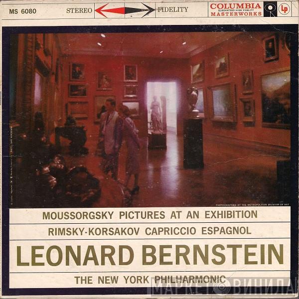 , Modest Mussorgsky , Nikolai Rimsky-Korsakov , The New York Philharmonic Orchestra  Leonard Bernstein  - Pictures At An Exhibition · Capriccio Espagnol