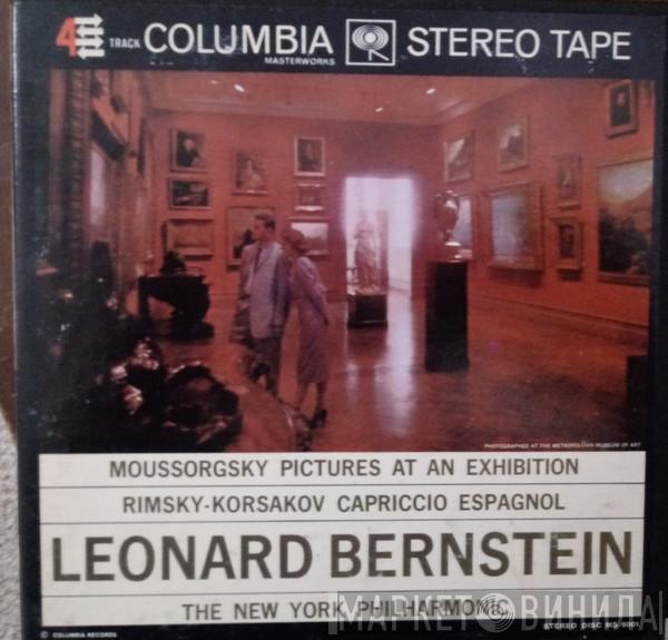 , Modest Mussorgsky , Nikolai Rimsky-Korsakov , The New York Philharmonic Orchestra  Leonard Bernstein  - Pictures At An Exhibition · Capriccio Espagnol