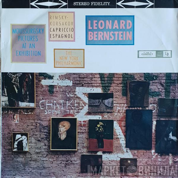 , Modest Mussorgsky , Nikolai Rimsky-Korsakov , The New York Philharmonic Orchestra  Leonard Bernstein  - Pictures At An Exhibition · Capriccio Espagnol