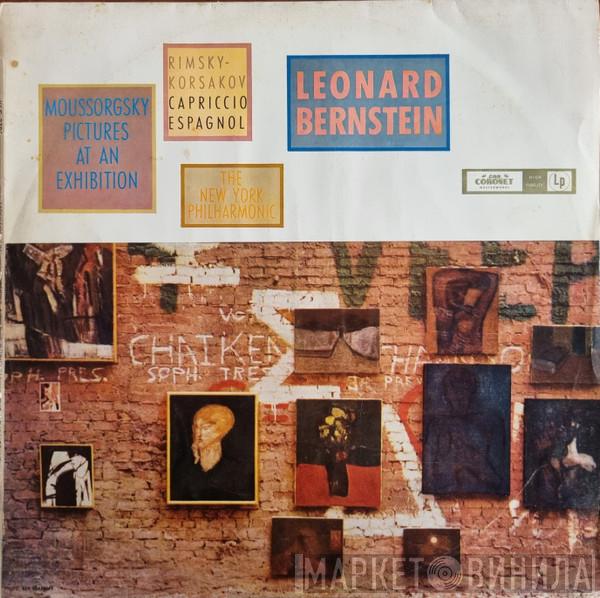 , Modest Mussorgsky , Nikolai Rimsky-Korsakov , The New York Philharmonic Orchestra  Leonard Bernstein  - Pictures At An Exhibition · Capriccio Espagnol