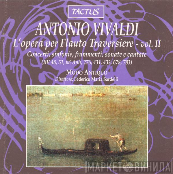 , Modo Antiquo , Federico Maria Sardelli  Antonio Vivaldi  - L'Opera Per Flauto Traversiere - Vol. II