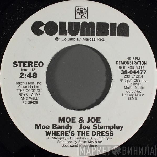  Moe Bandy & Joe Stampley  - Where's The Dress