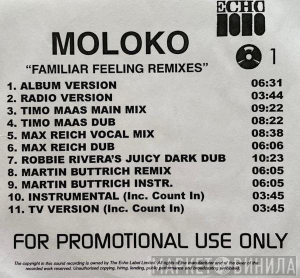  Moloko  - Familiar Feeling (Remixes)