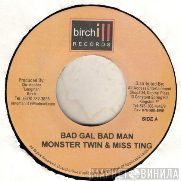 Monster Twins, Ms. Thing, T.O.K. - Bad Gal Bad Man / Pretend
