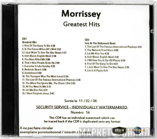  Morrissey  - Greatest Hits