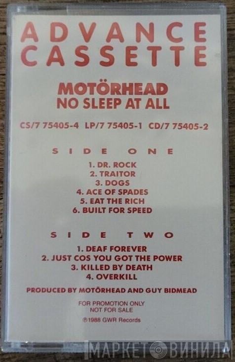  Motörhead  - Nö Sleep At All