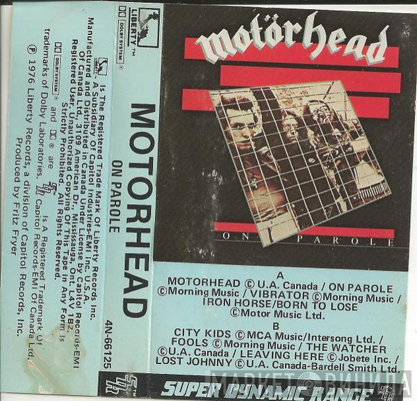  Motörhead  - On Parole