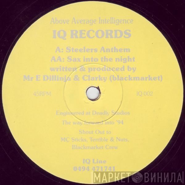 Mr. E , Dillinja, Clarky - Steelers Anthem / Sax Into The Night