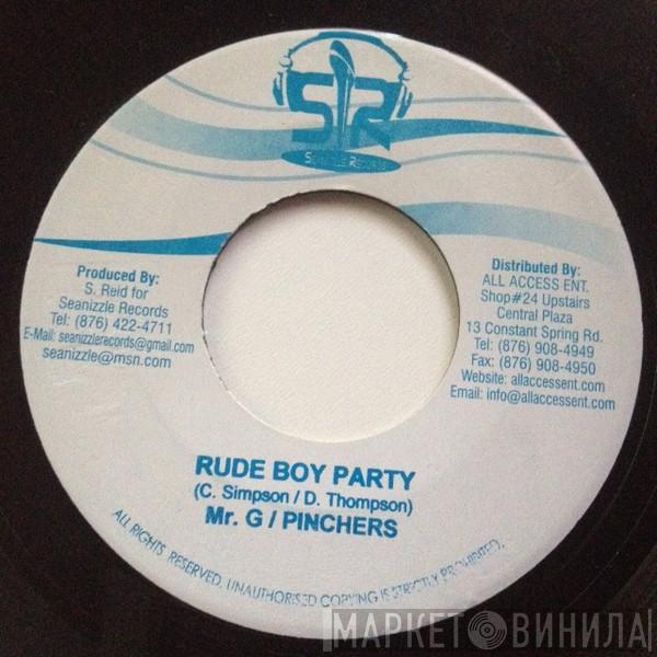 Mr. G , Pinchers, Future Fambo - Rude Boy Party / Hot Head
