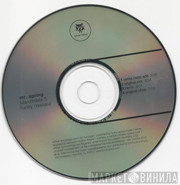 Mr. Spring  - Blaxxtraxx 3 (Funky Nassau)