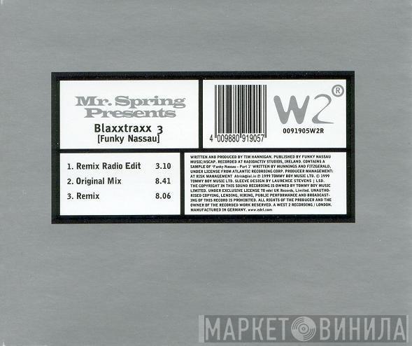 Mr. Spring - Blaxxtraxx 3 (Funky Nassau)