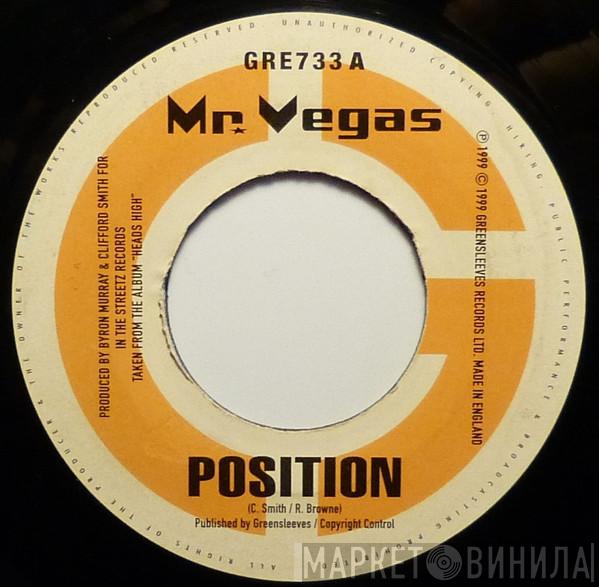 Mr. Vegas - Position
