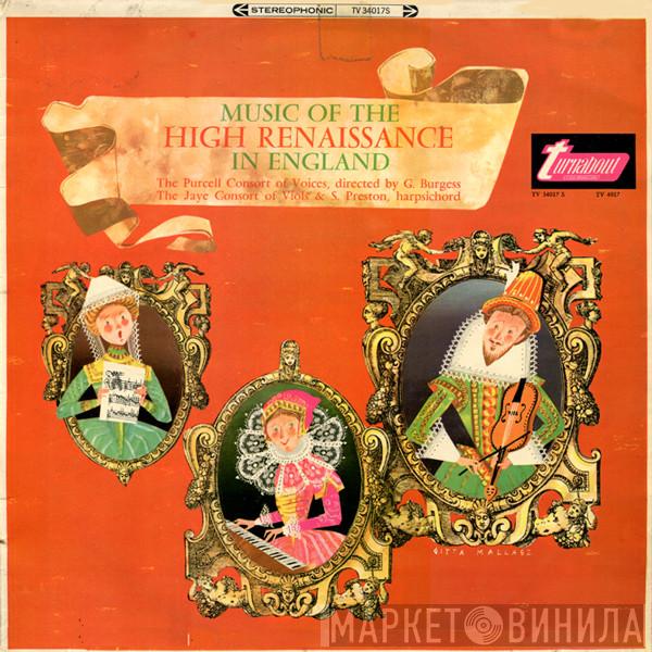  - Music Of The High Renaissance In England