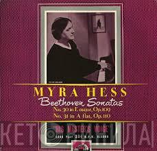 Myra Hess - Beethoven Sonata In E Major Op 109 Sonata In A Flat Major Op 110