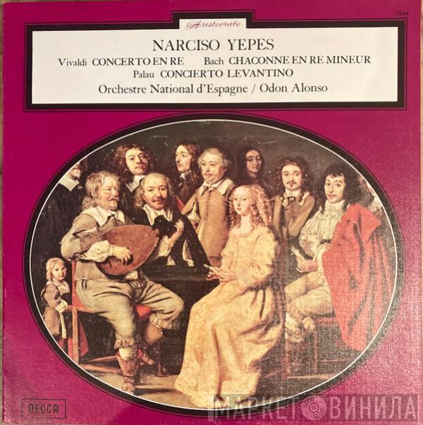 , Narciso Yepes , Odón Alonso  Orquesta Nacional De España  - Vivaldi Concerto En Ré - Bach Chaconne En Ré Mineur - Palau Concierto Levantino