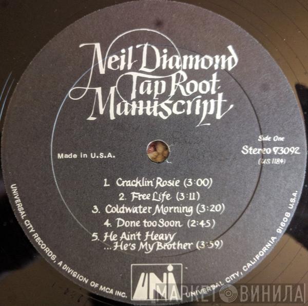 Neil Diamond - Tap Root Manuscript