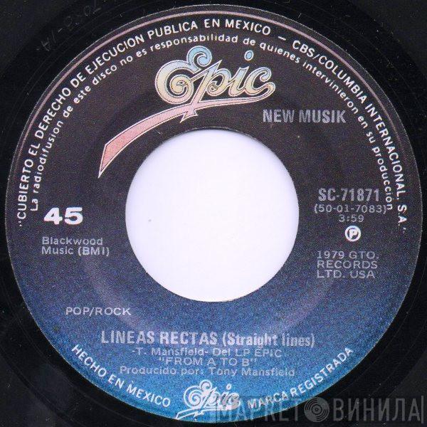  New Musik  - Lineas Rectas = Straight Lines
