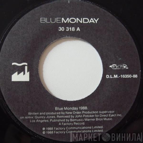  New Order  - Blue Monday 1988