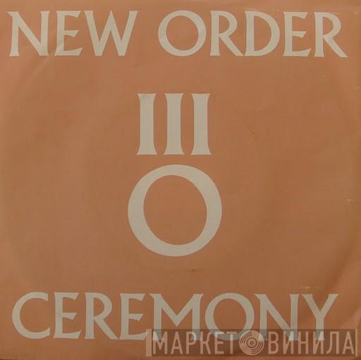  New Order  - Ceremony