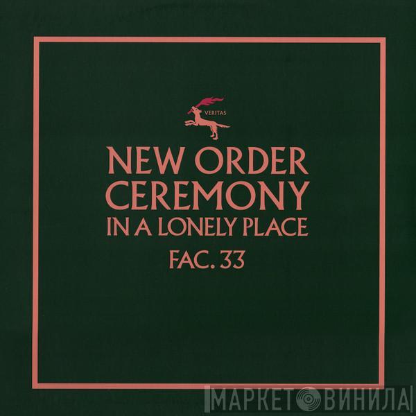 New Order - Ceremony