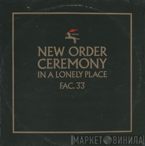 New Order - Ceremony