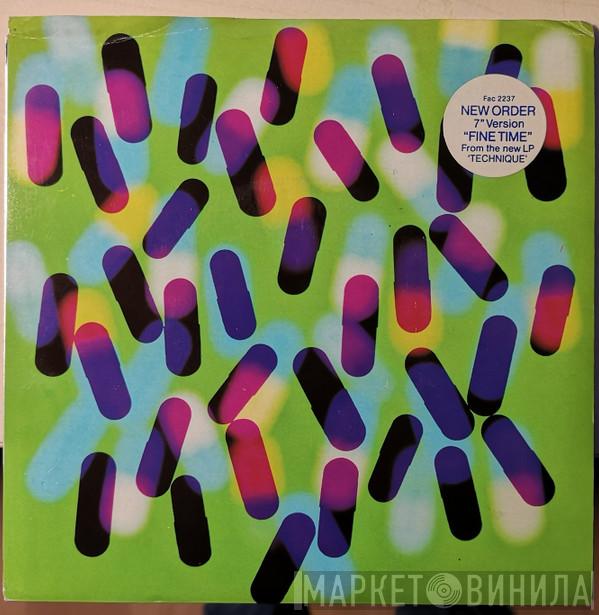  New Order  - Fine Time