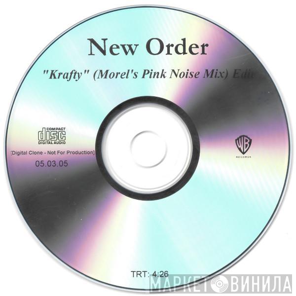 New Order  - Krafty (Morel's Pink Noise Mix) Edit