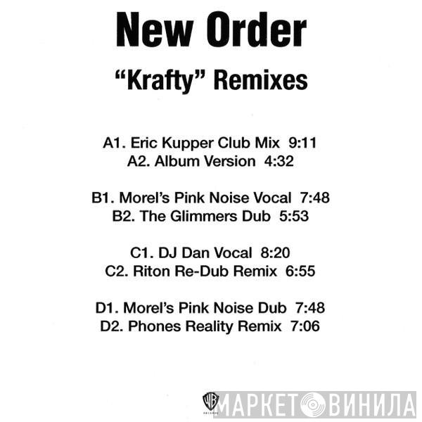  New Order  - Krafty (Remixes)