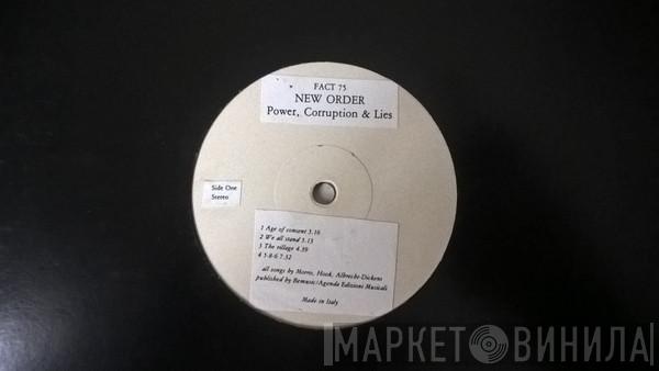 New Order  - Power, Corruption & Lies
