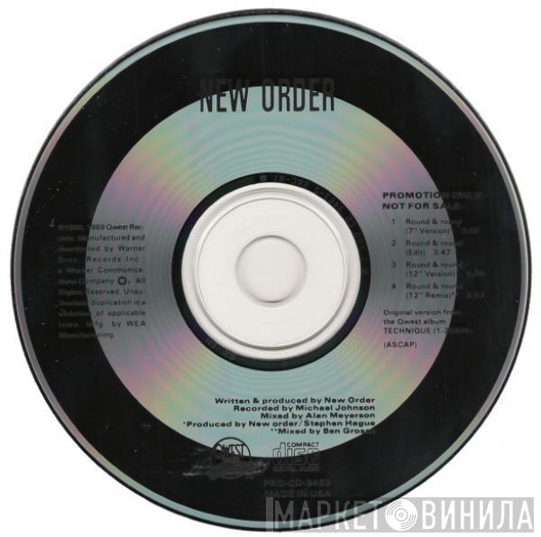  New Order  - Round & Round