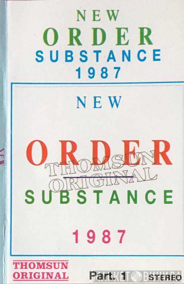  New Order  - Substance 1987 Part. 1